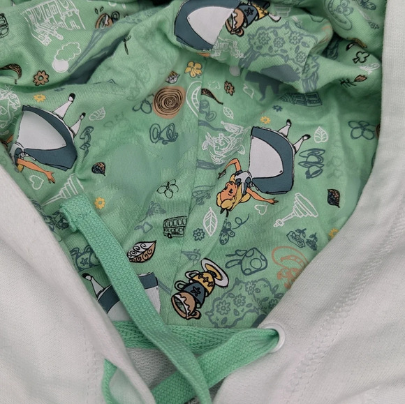 Disney Alice in Wonderland Zip Hoodie M - Picture 5 of 9